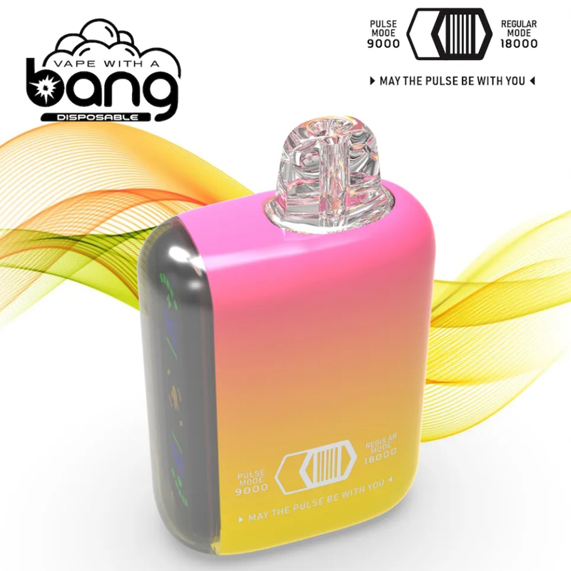 Bang Rocket 18000 18k Puffs Disposable Vape 16ml 0% 2% 3% 5% Nicotine 12 Tastes Rechargeable Factory Direct