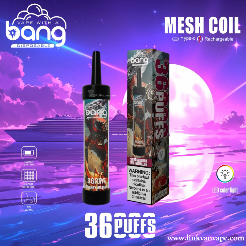 Bang 36000 36K Puffs Disposable Vape Newest E Cigarette Pen Factory Direct