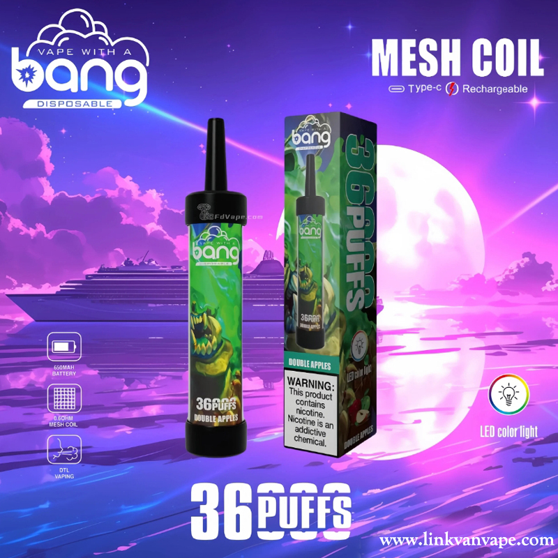 Bang 36000 36K Puffs Disposable Vape Newest E Cigarette Pen Factory Direct