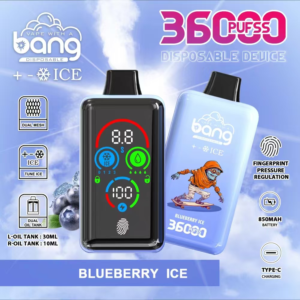 New hot selling Bang vape LCD screen ARTERY 36000PUFFS disposable electronic cigarette factory wholesale