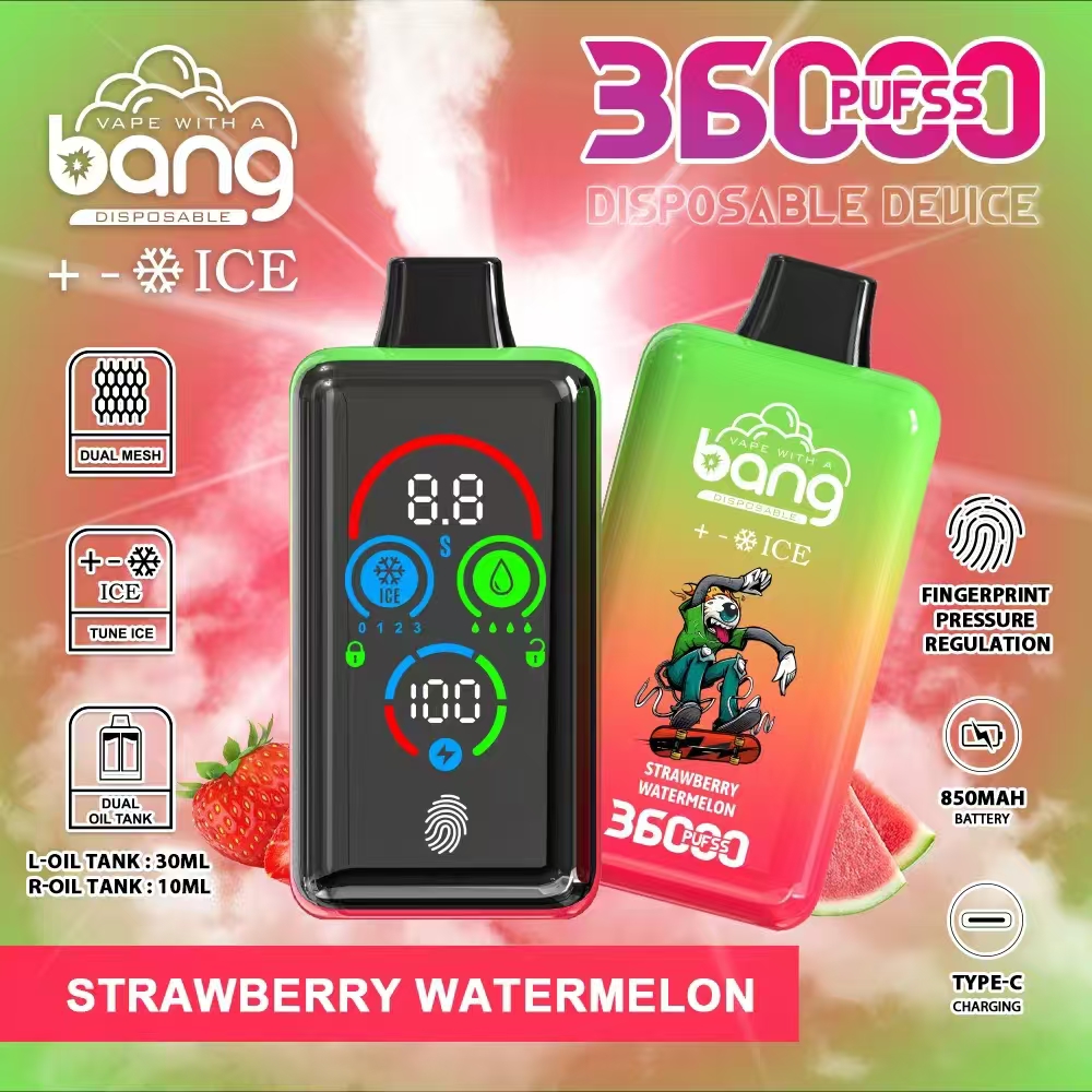 New hot selling Bang vape LCD screen ARTERY 36000PUFFS disposable electronic cigarette factory wholesale