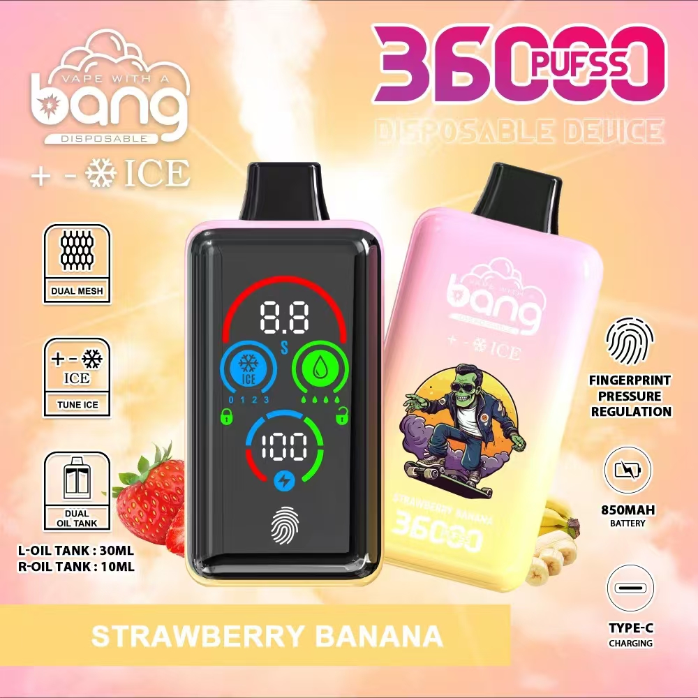 New hot selling Bang vape LCD screen ARTERY 36000PUFFS disposable electronic cigarette factory wholesale