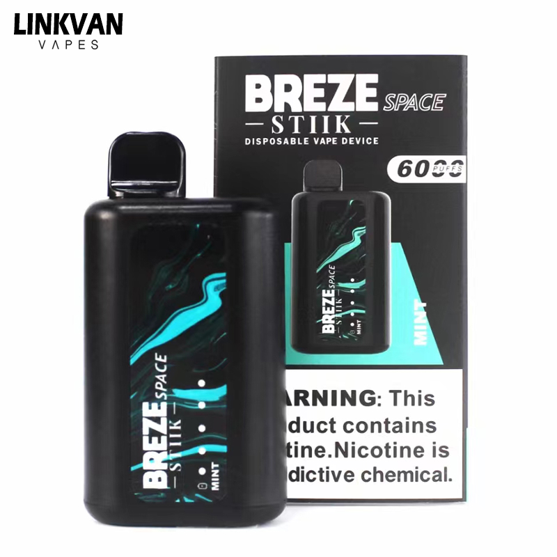 BREZE STIIK SPACE DISPOSABLE VAPE 6000PUFFS 13ML Linkvan